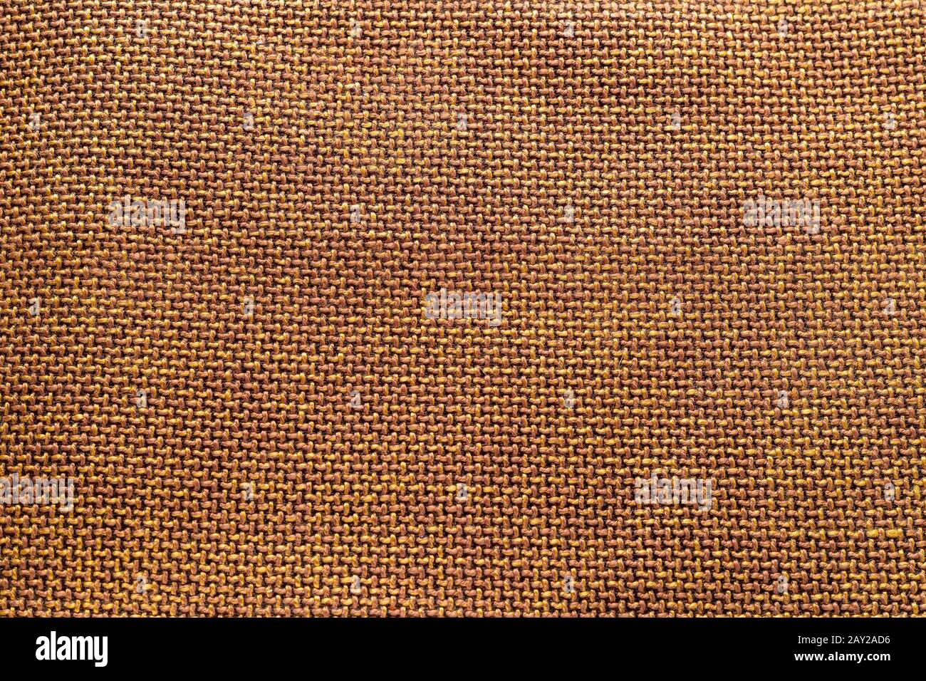 Rustic canvas fabric texture in beige woven color. Stock Photo