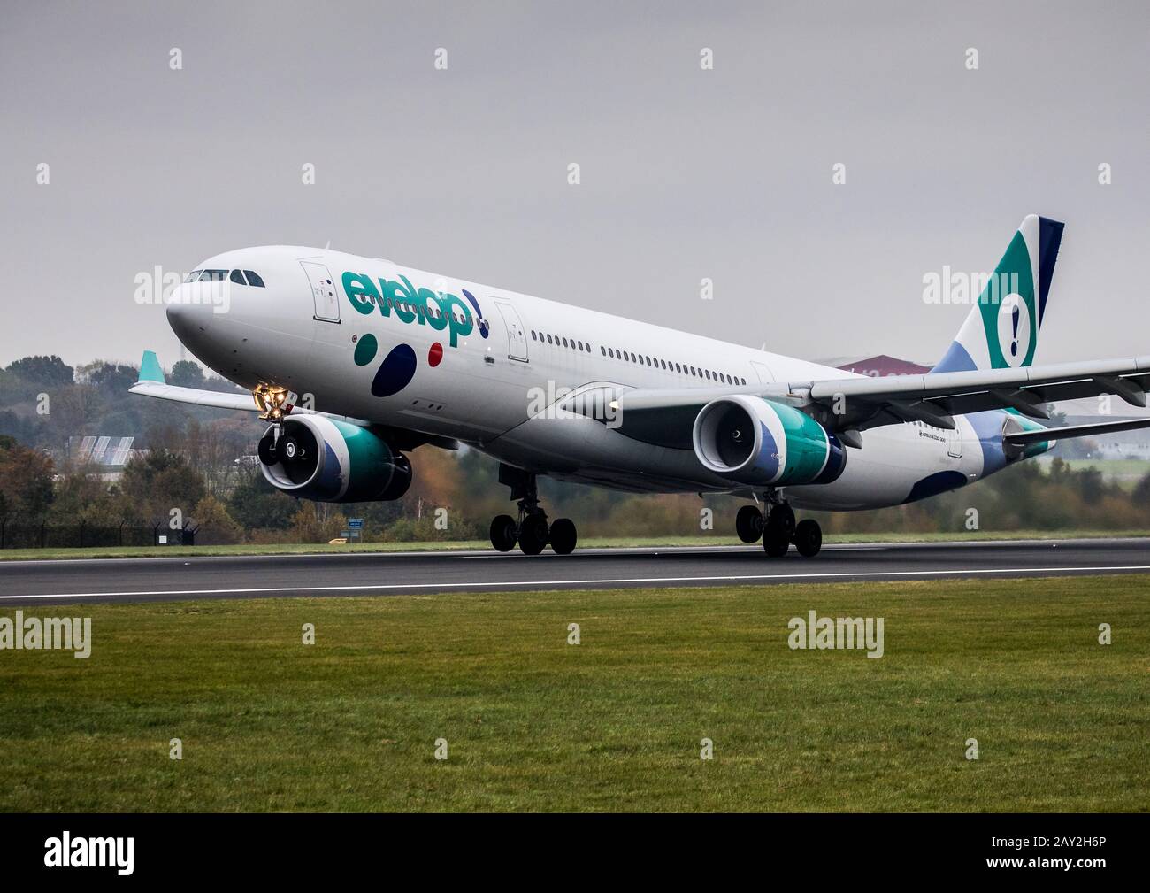 EC-MII Evelop Airlines Airbus A330-300 Stock Photo