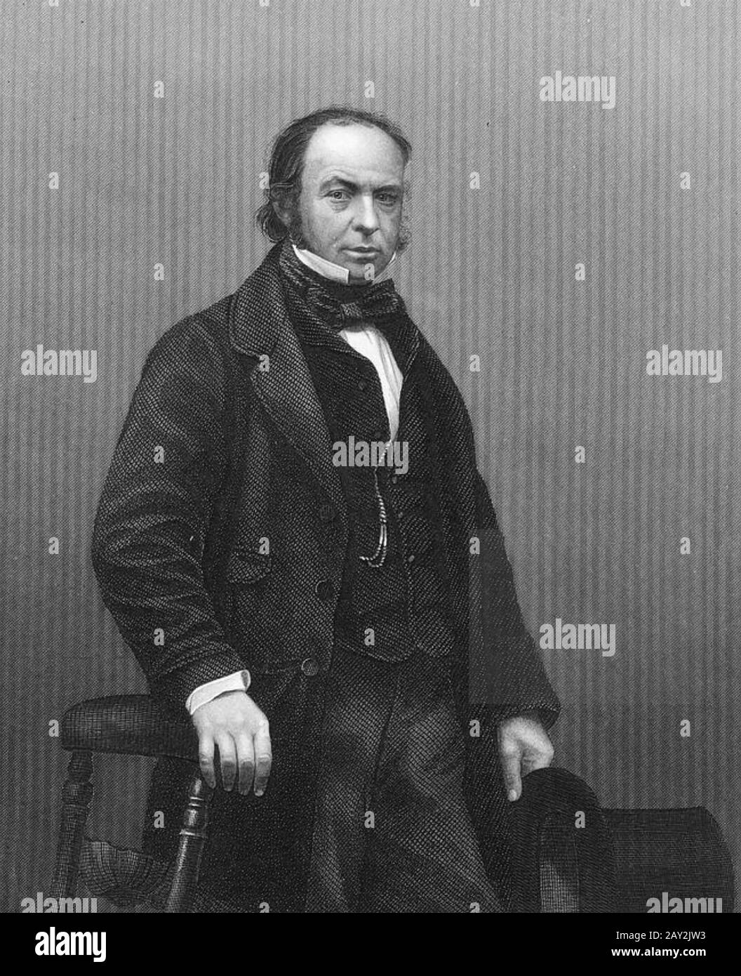 ISAMBARD KINGDOM BRUNEL (1806-1859) English civil engineer about 1850 Stock Photo