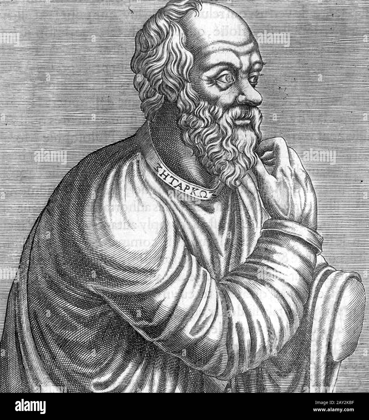 SOCRATES (c 470-399 BC) Greek philosopher in a 15th century imagining Stock Photo