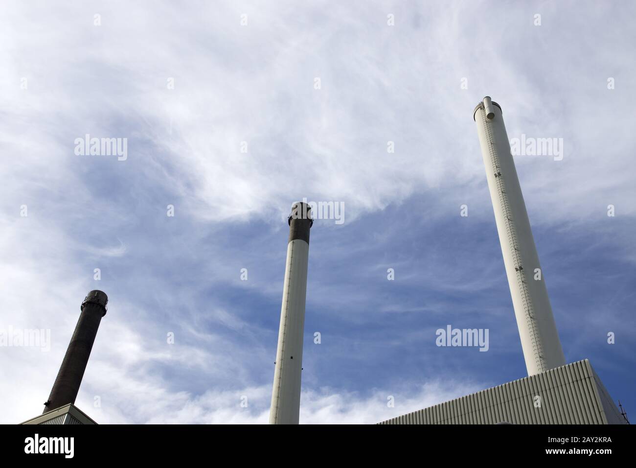 Old power station in Datteln, NRW, Germany, 2014 Stock Photo