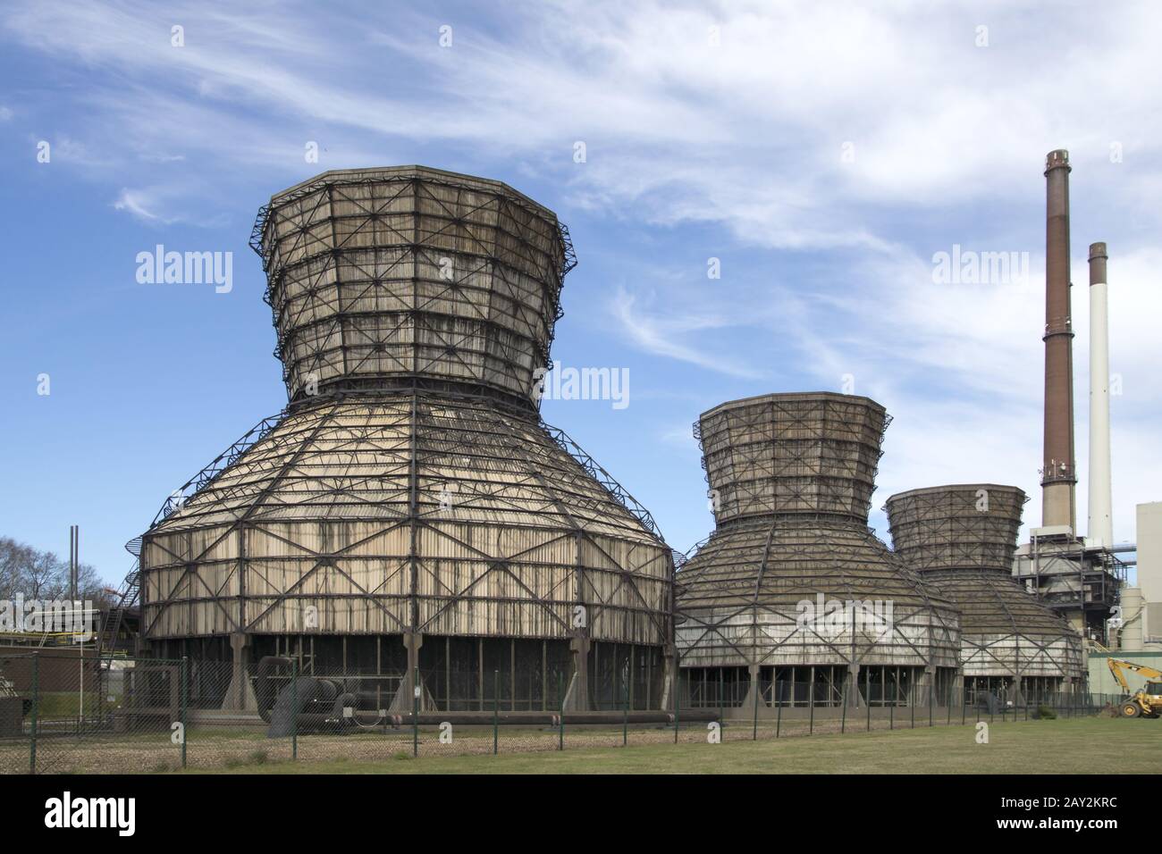 Old power station in Datteln, NRW, Germany, 2014 Stock Photo