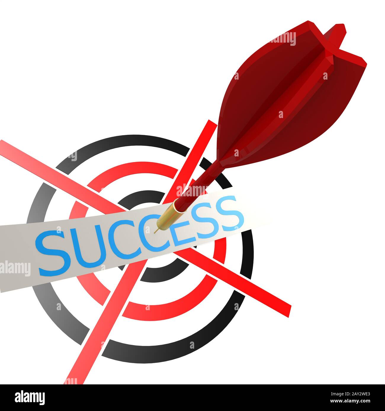 Success dart and board Stock Photo Alamy