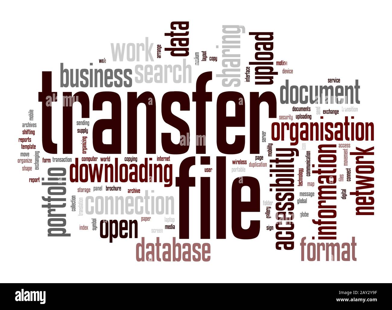 Document upload cloud Cut Out Stock Images & Pictures - Alamy