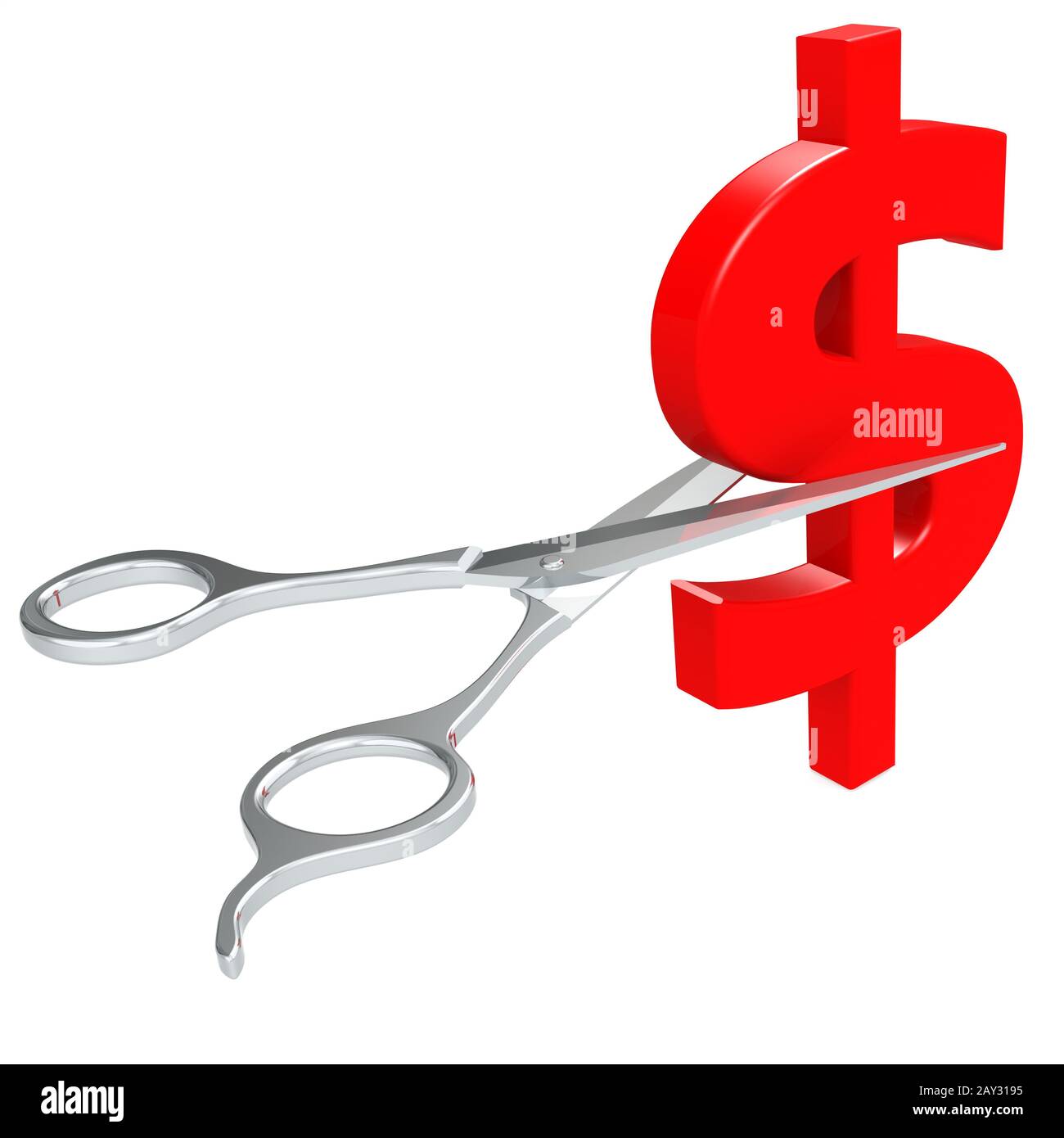 Cutting dollar sign hi-res stock photography and images - Alamy