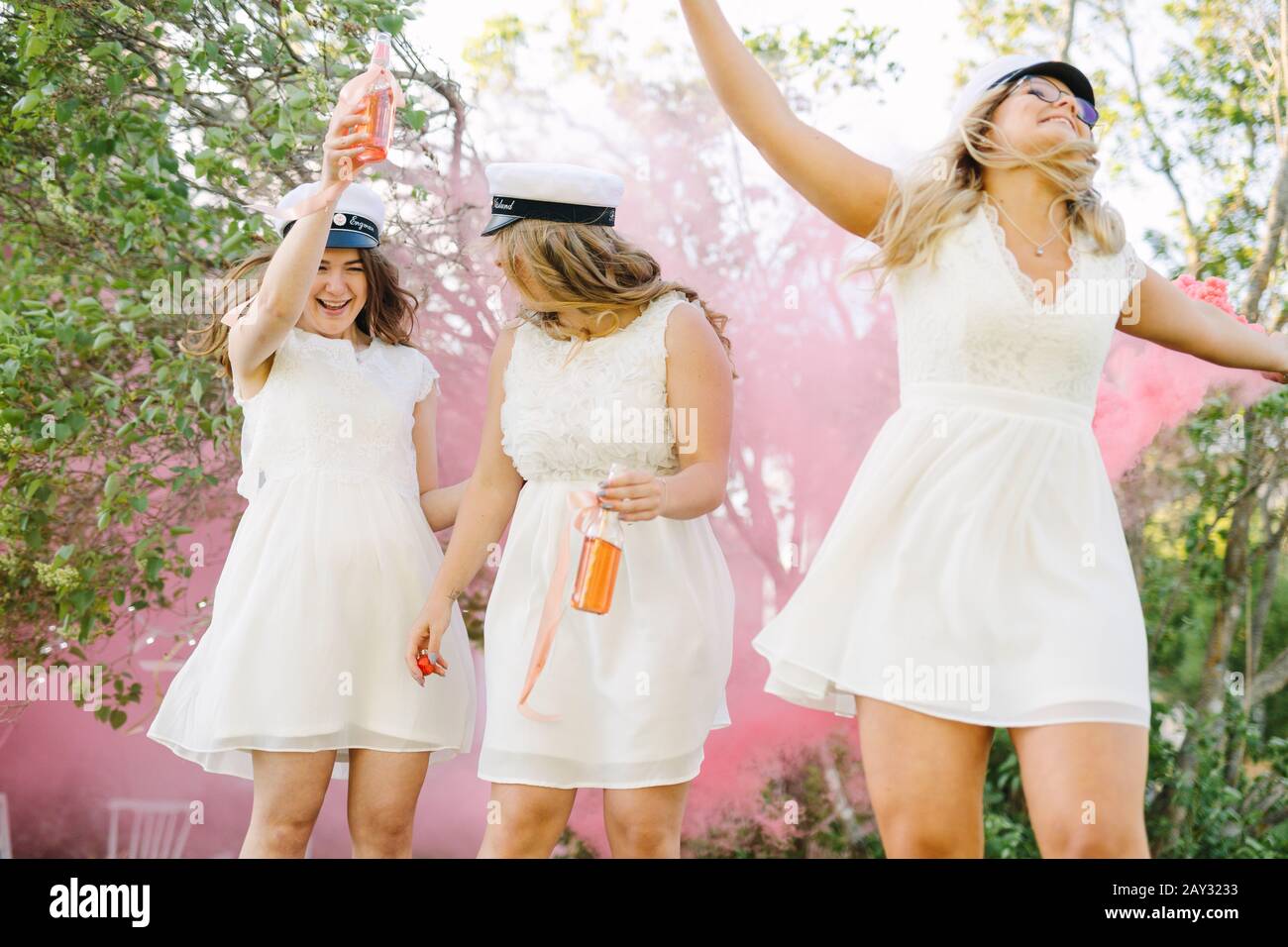 Women celebrating graduation Stock Photo - Alamy