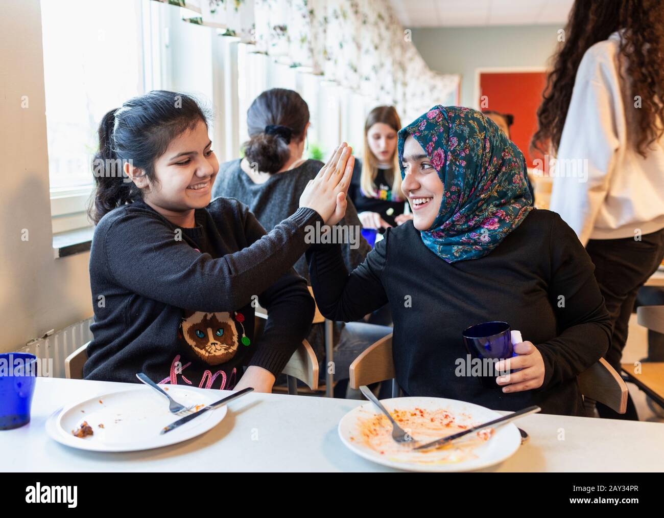 Friends school canteen hires stock photography and images Alamy