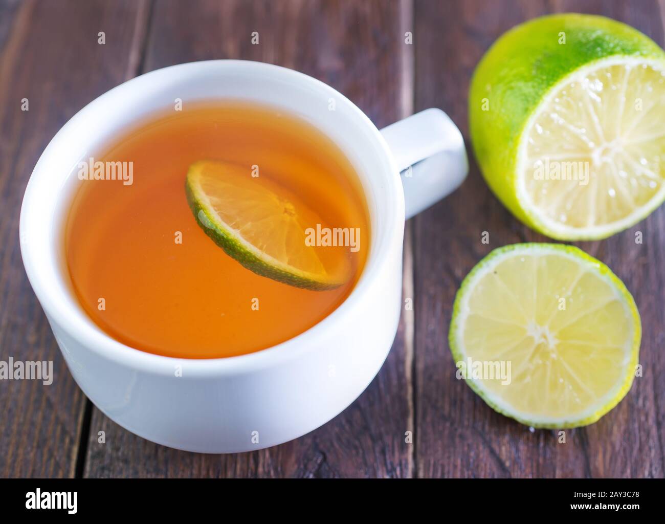 tea with lemon Stock Photo Alamy