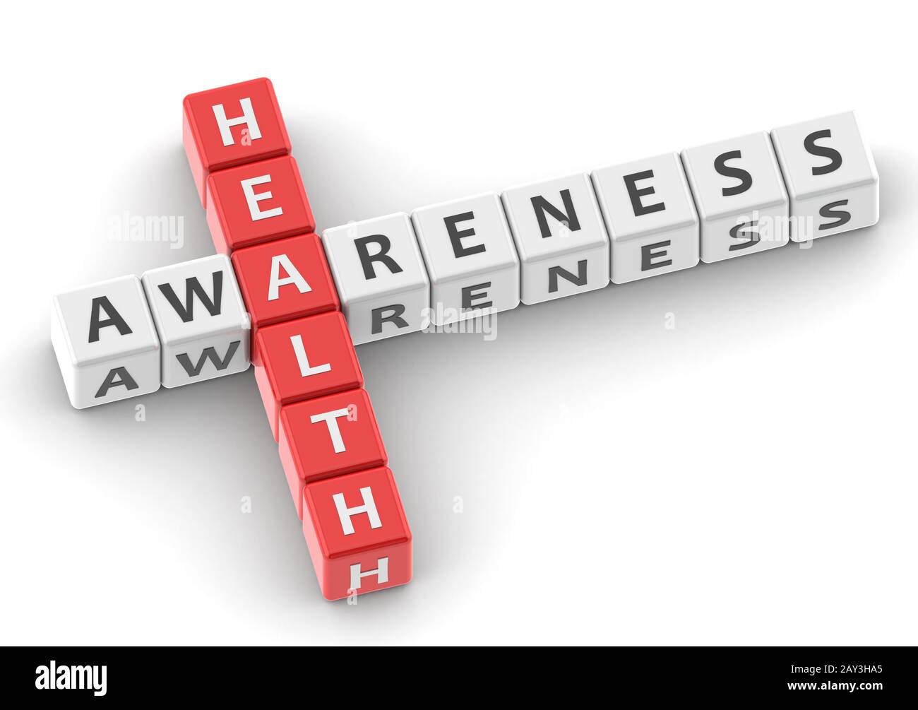 Buzzwords health awareness Stock Photo