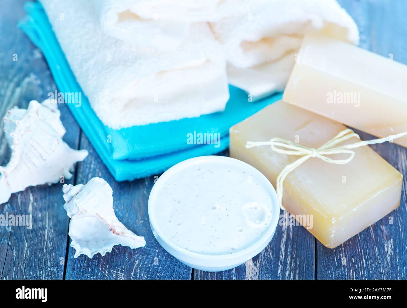 Soap and Body Lotion Stock Photo Alamy