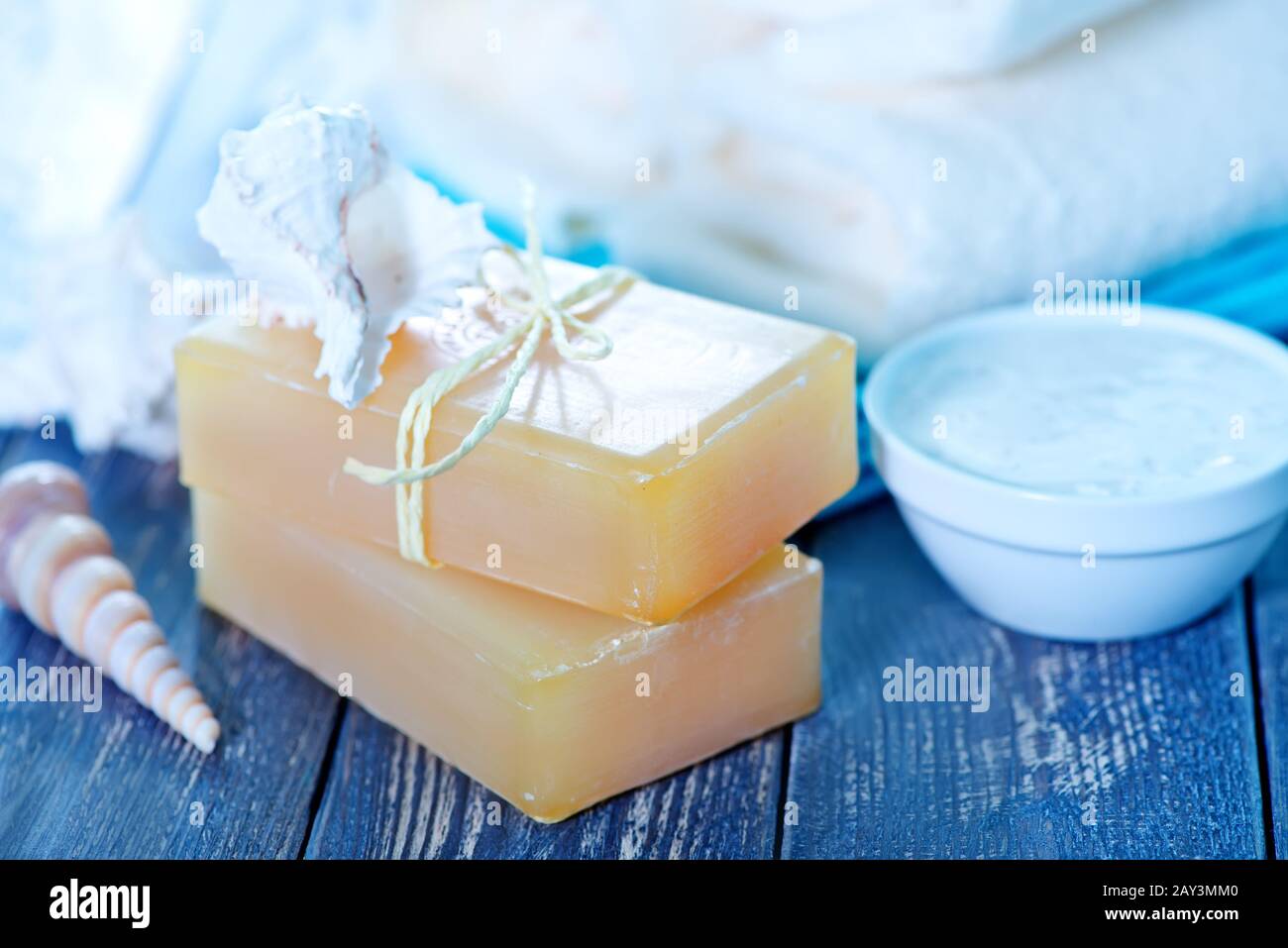 Soap and Body Lotion Stock Photo Alamy