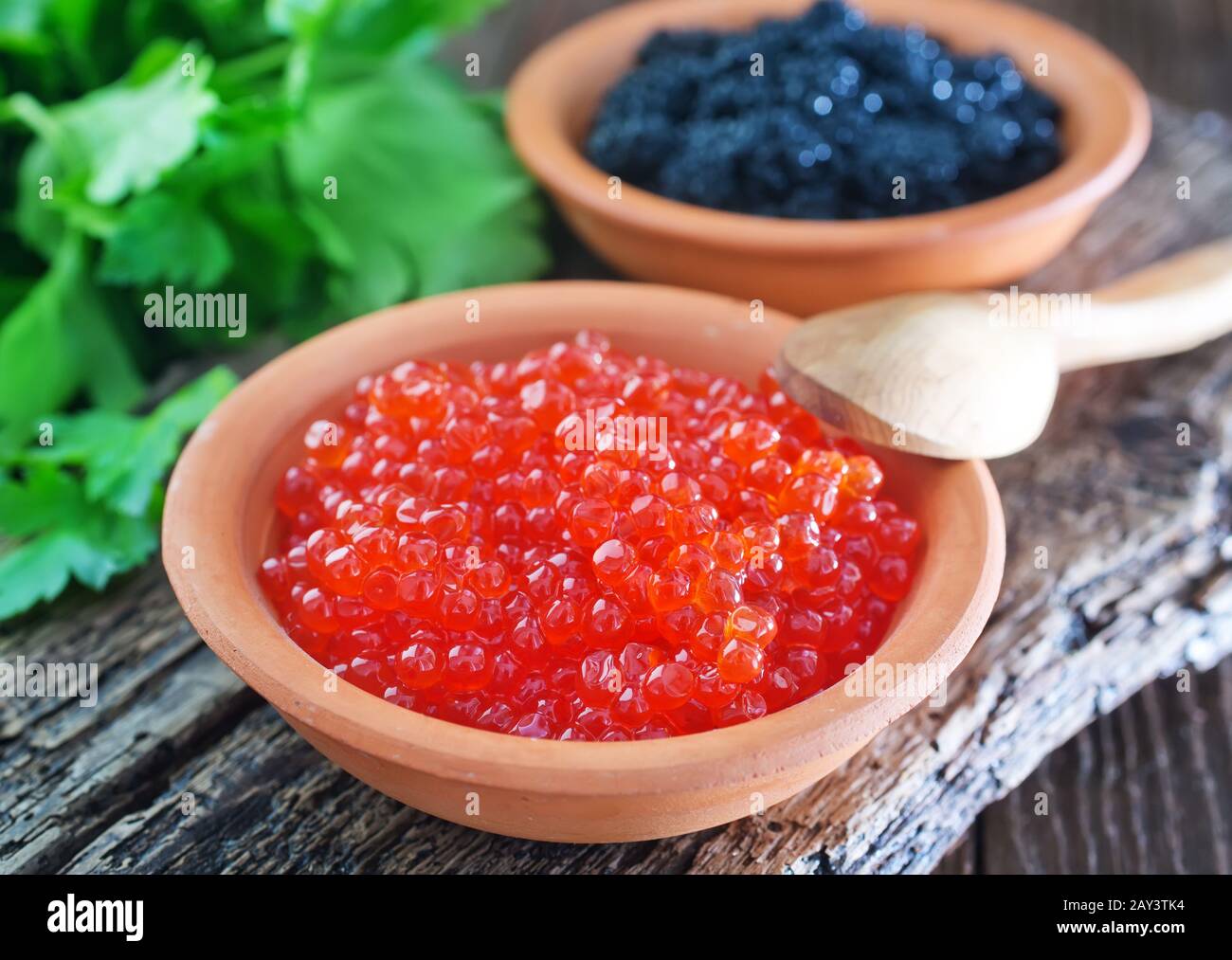 black and red caviar Stock Photo Alamy