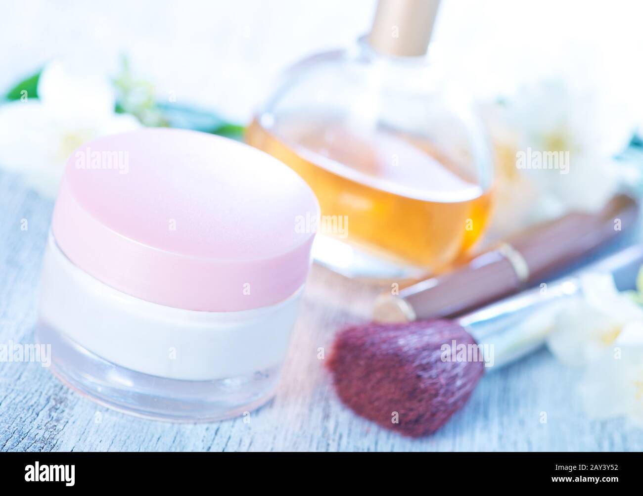 cosmetic cream Stock Photo