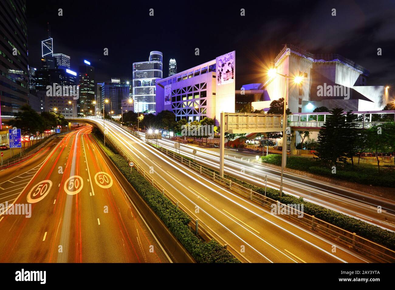 Busy city road in dramatic hi-res stock photography and images - Alamy