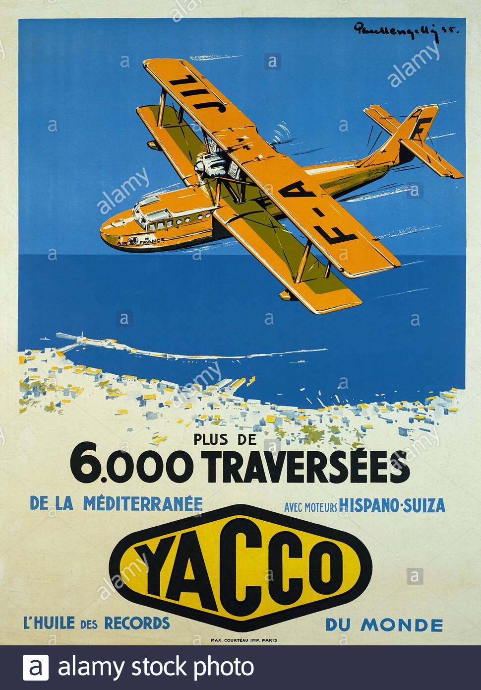 ADVERTISING EXHIBITION AVIATION PLANE FLY DONCASTER ART POSTER PRINT LV746