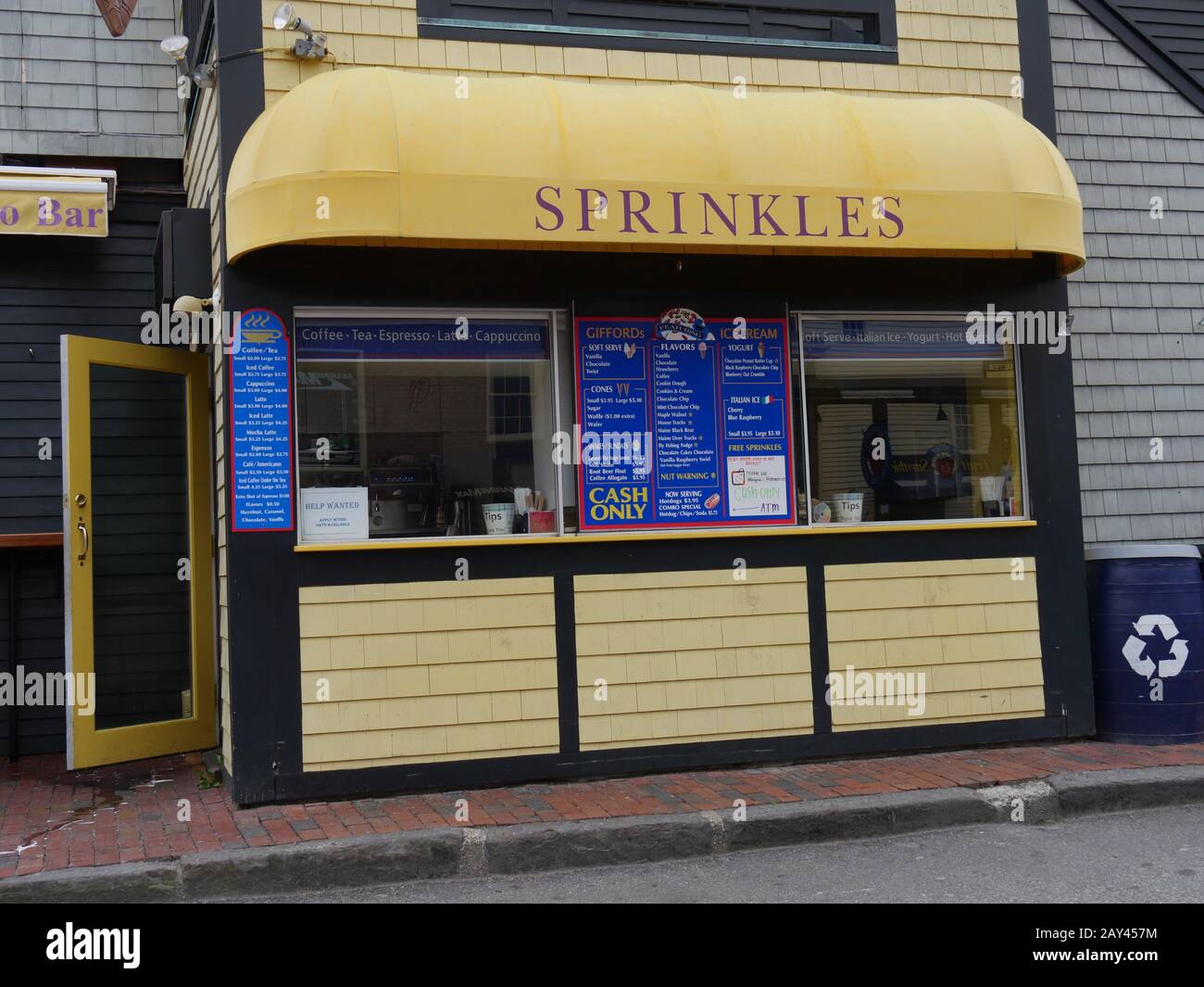 Newport, Rhode IslandSeptember 2017 Close up of the front of