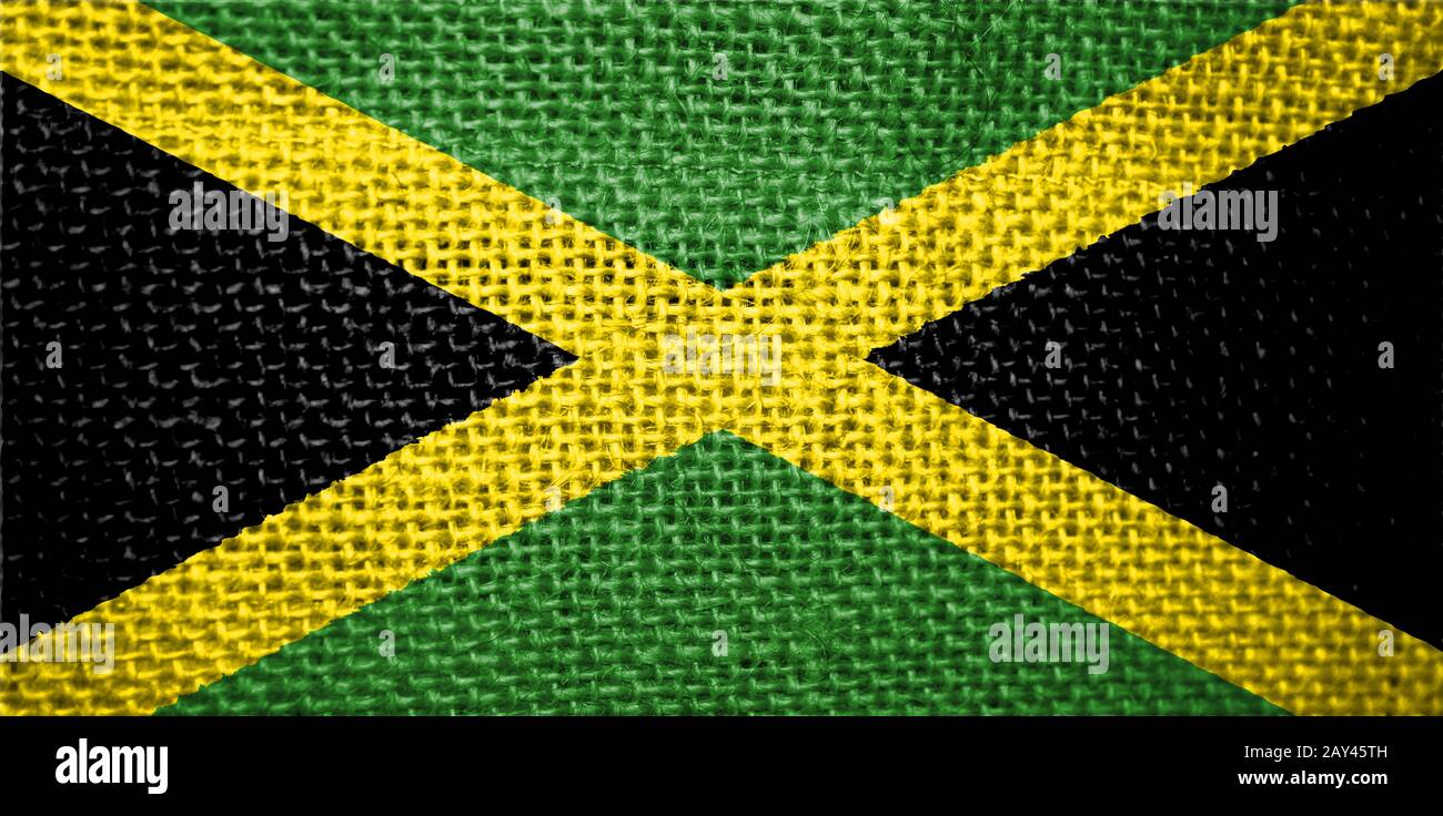 flag of Jamaica Stock Photo Alamy