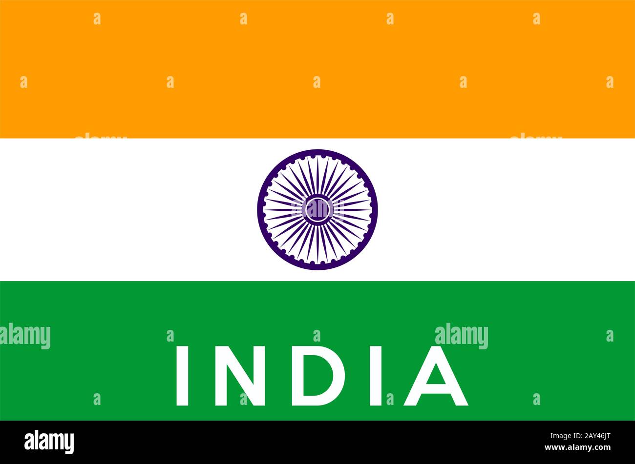 flag of India Stock Photo Alamy