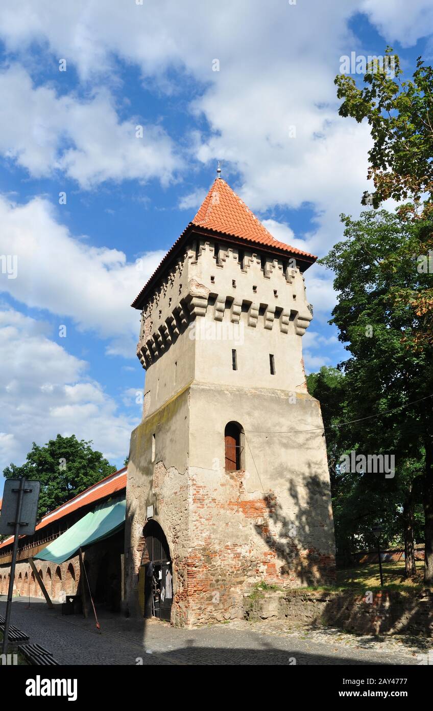 The Potters Tower sibiu Stock Photo