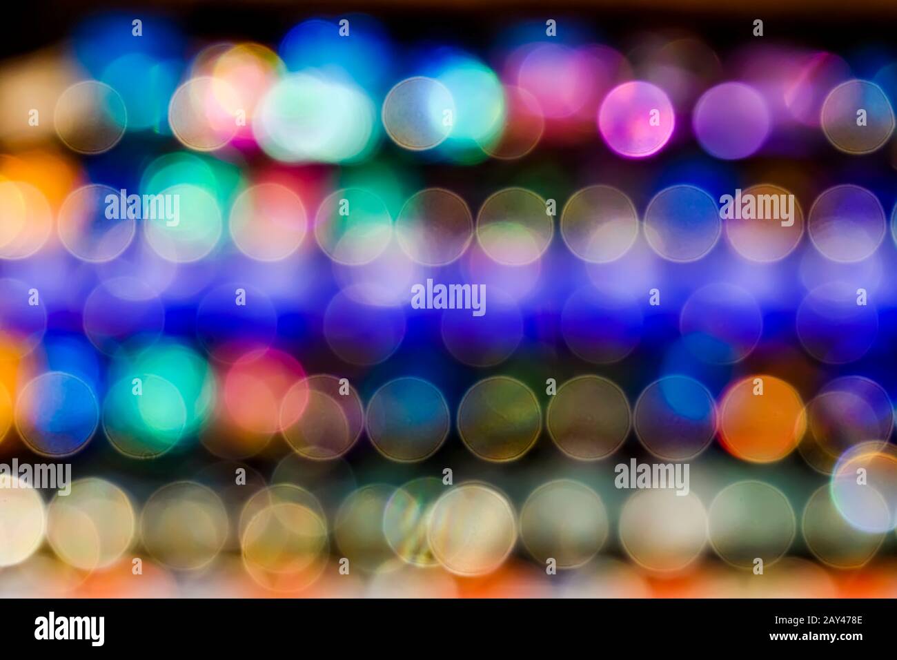 Abstract  out of focus light pattern. Stock Photo