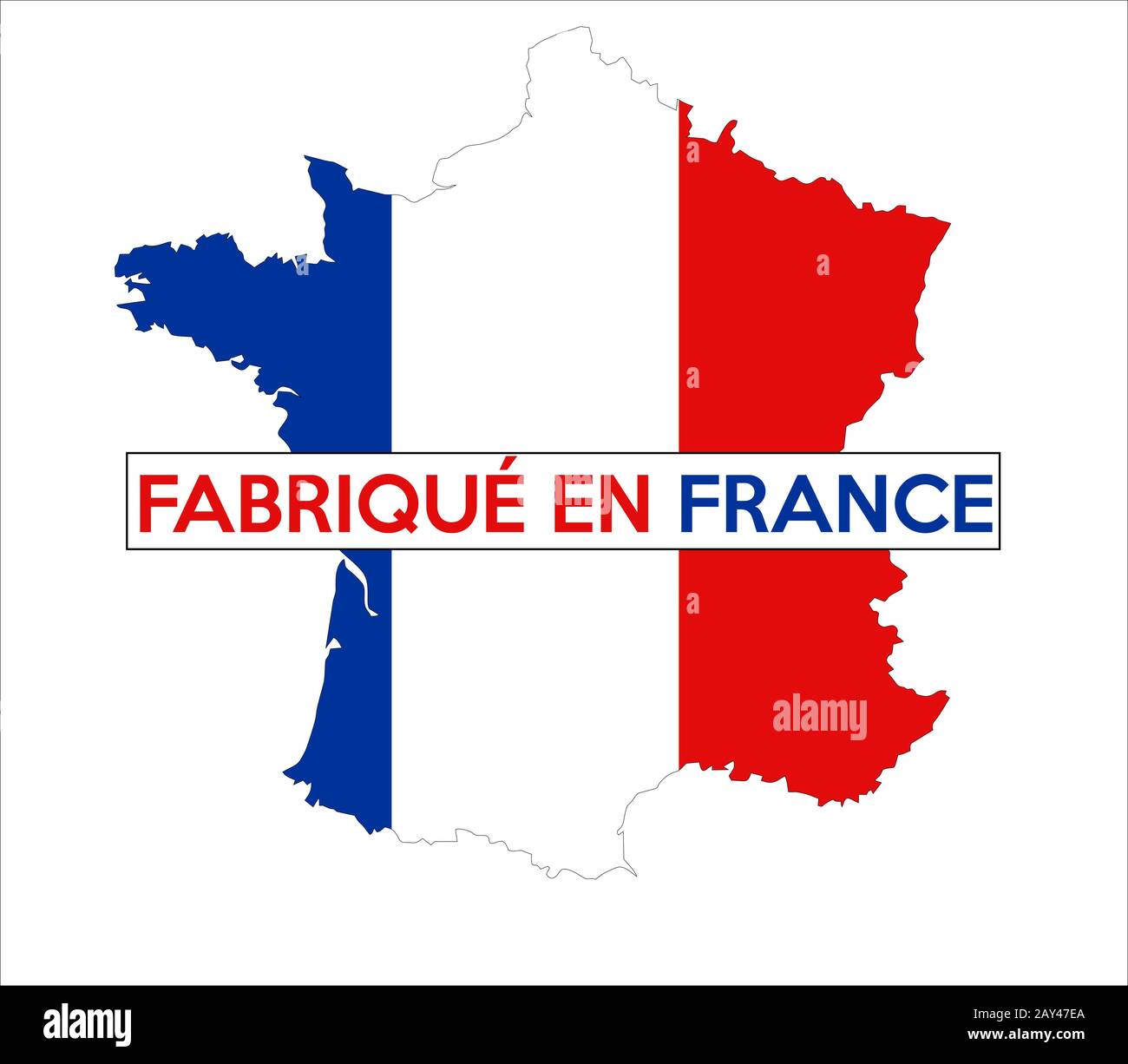 fabrique en france Stock Photo - Alamy