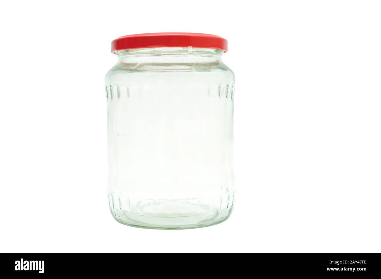 empty jar Stock Photo