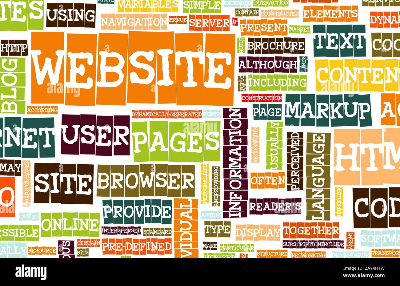 Build website hi-res stock photography and images - Alamy