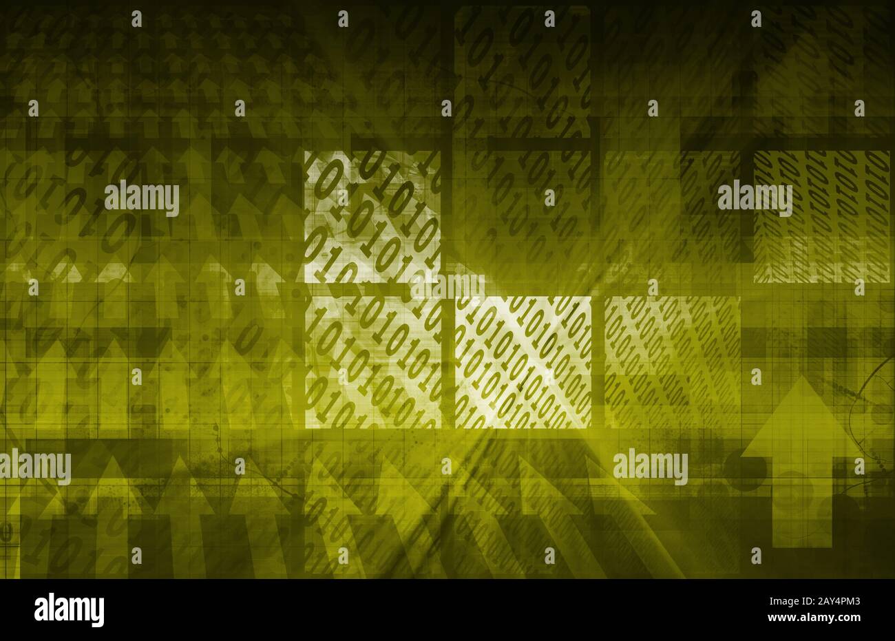 Binary Code Background Stock Photo - Alamy