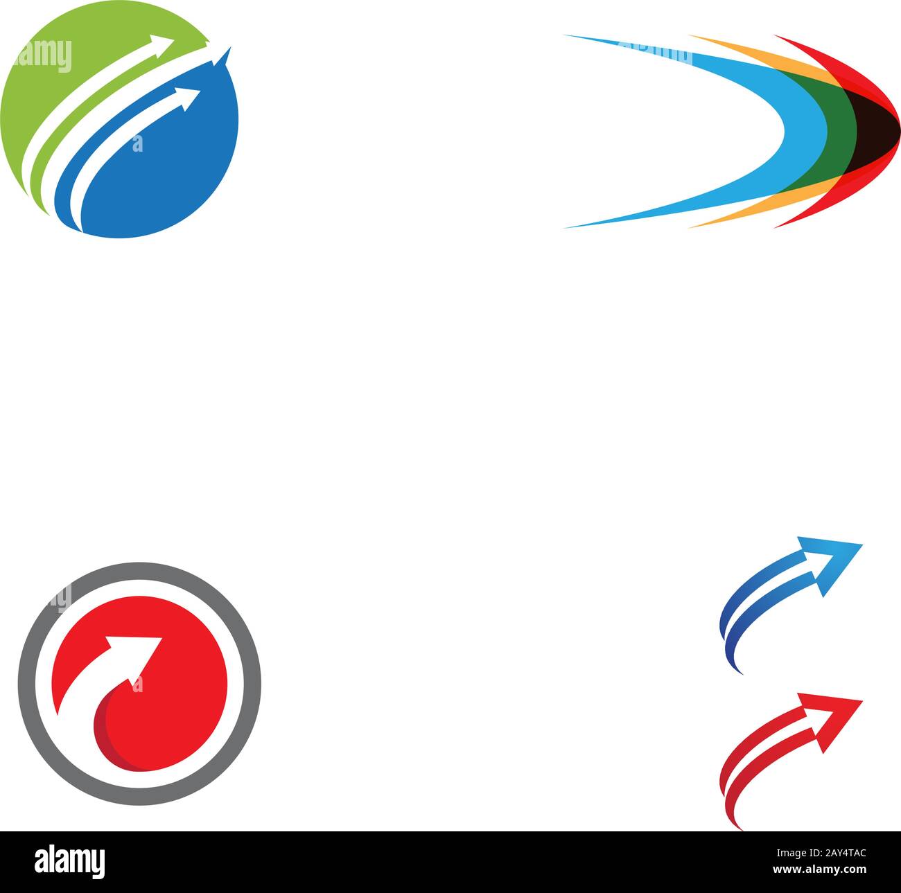 Arrow vector illustration icon Template design Stock Vector Image & Art ...