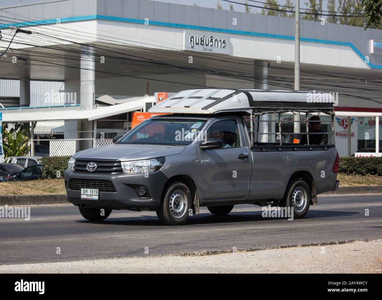 Chiangmai, Thailand - December 12 2019: Private Pickup Truck Car Toyota ...