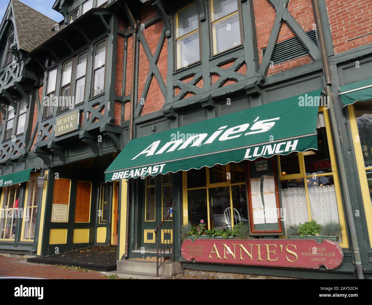 Newport, Rhode IslandSeptember 2017 Close up of the front of Annie