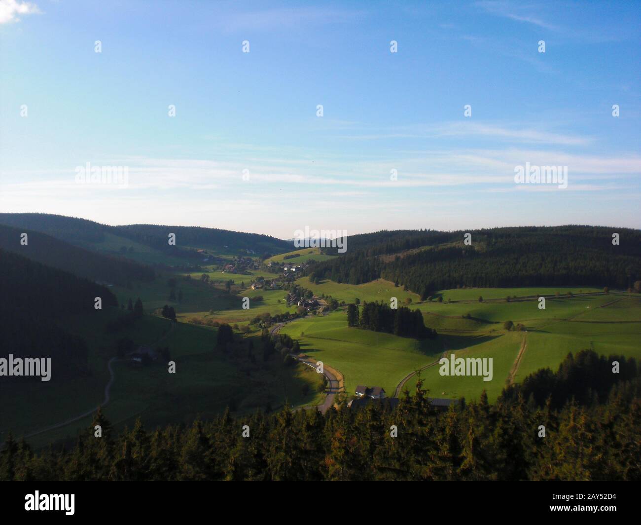 Landscape of the Black Forest, Germany Stock Photo - Alamy