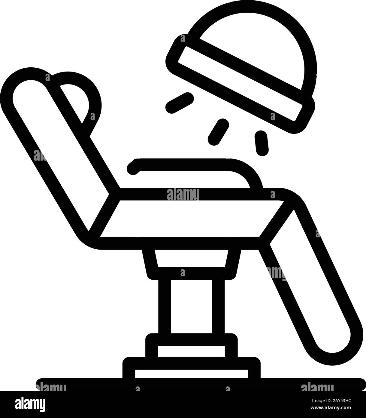 Stomatology anesthesia icon, outline style Stock Vector Image & Art - Alamy