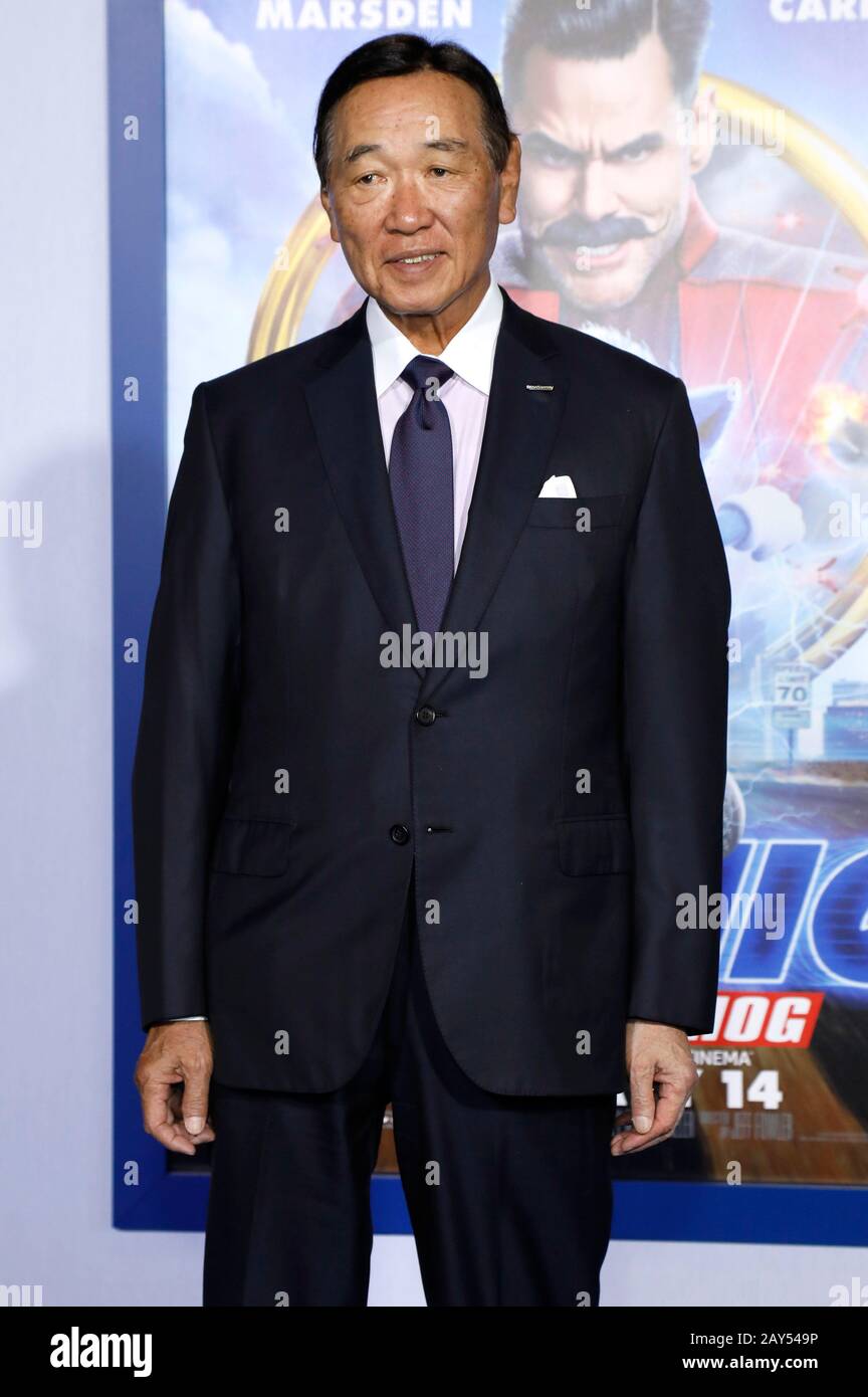 Hajime Satomi at the special screening of the film ‘Sonic the Hedgehog