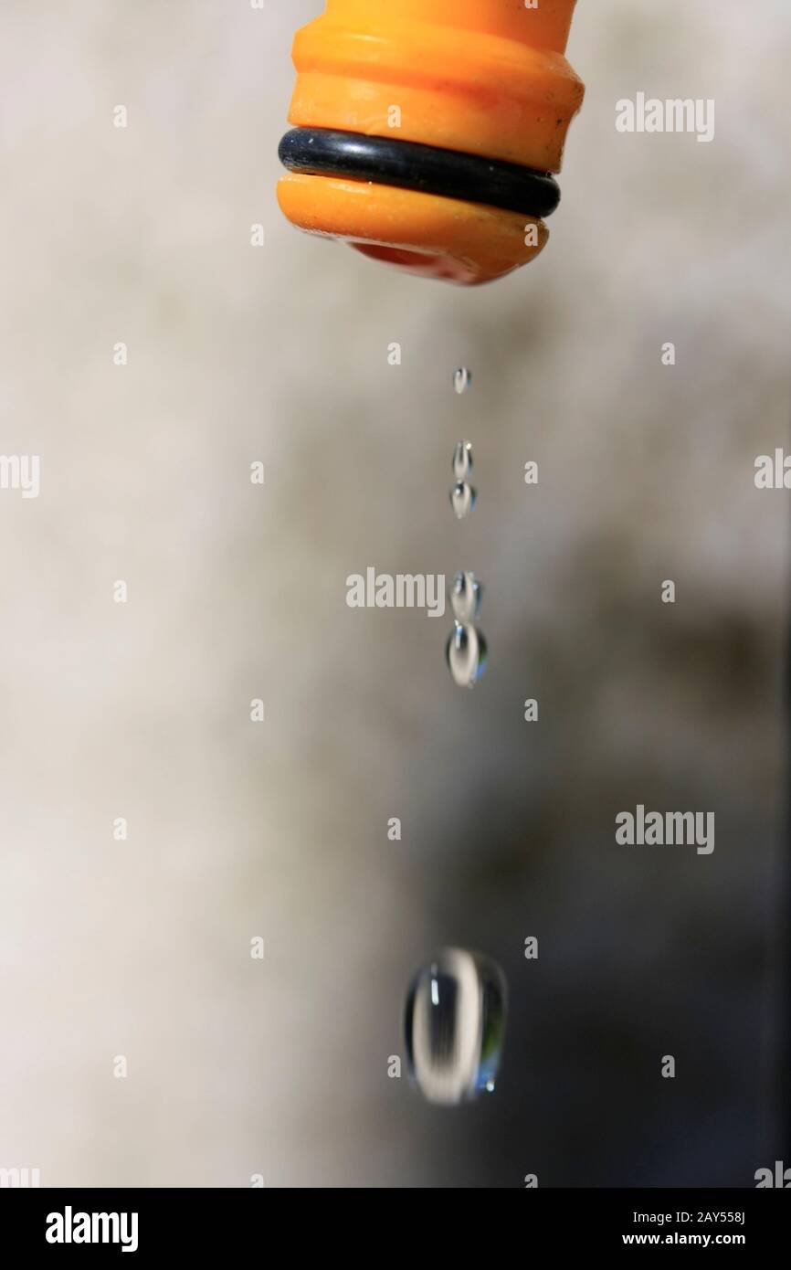 Water dripping from tap Stock Photo Alamy