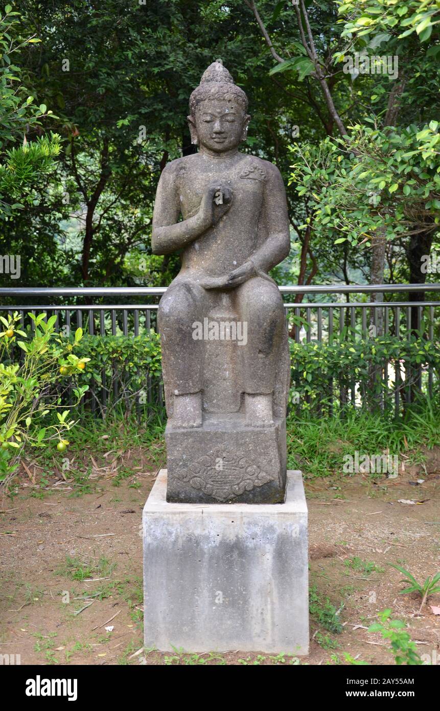Buddha sculpture in Kek Lok Si,Penang. Stock Photo