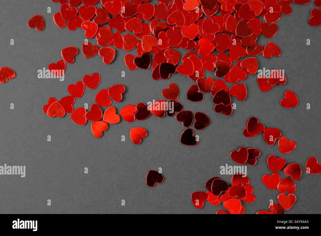 red hearts on a black background Stock Photo - Alamy