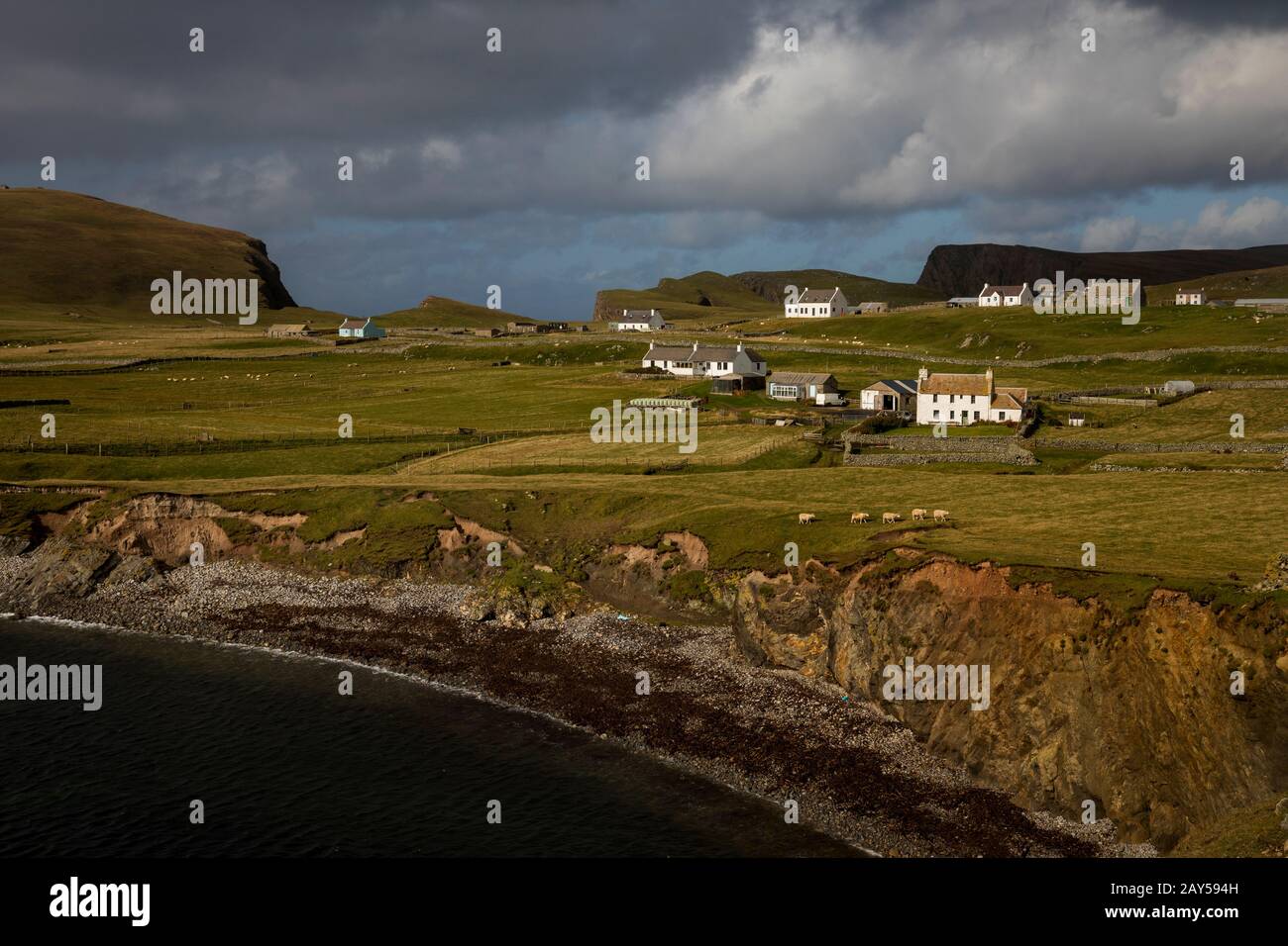Fair Isle; Shetland; UK Stock Photo