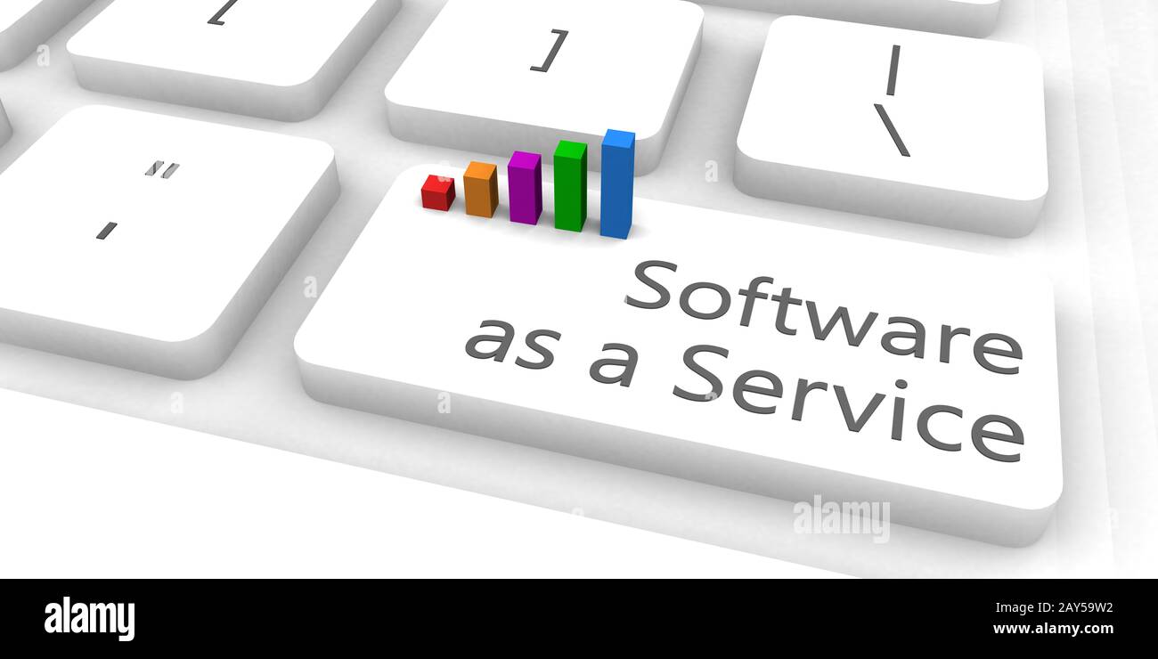 Software As A Service Stock Photo - Alamy