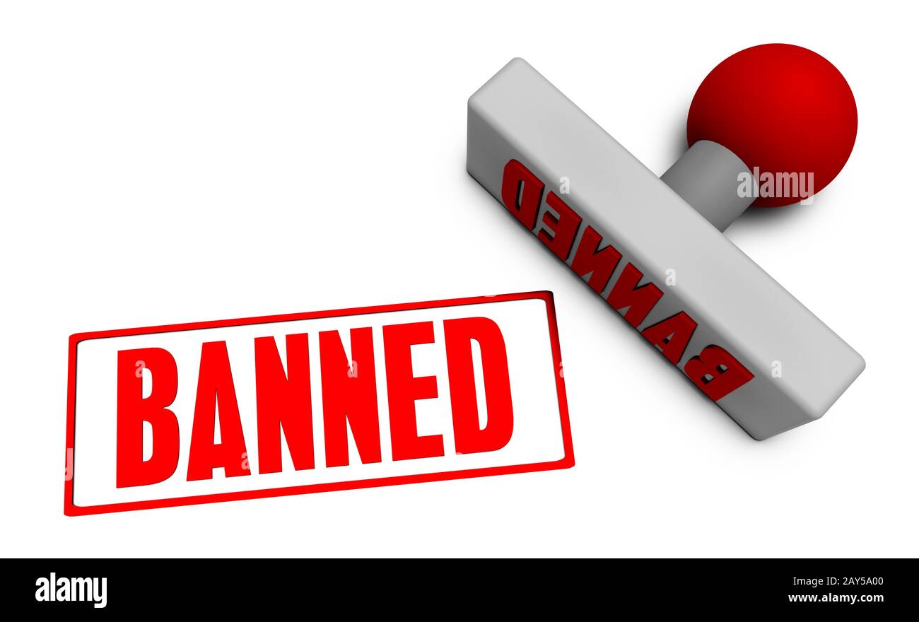 Banned stamp hires stock photography and images Alamy