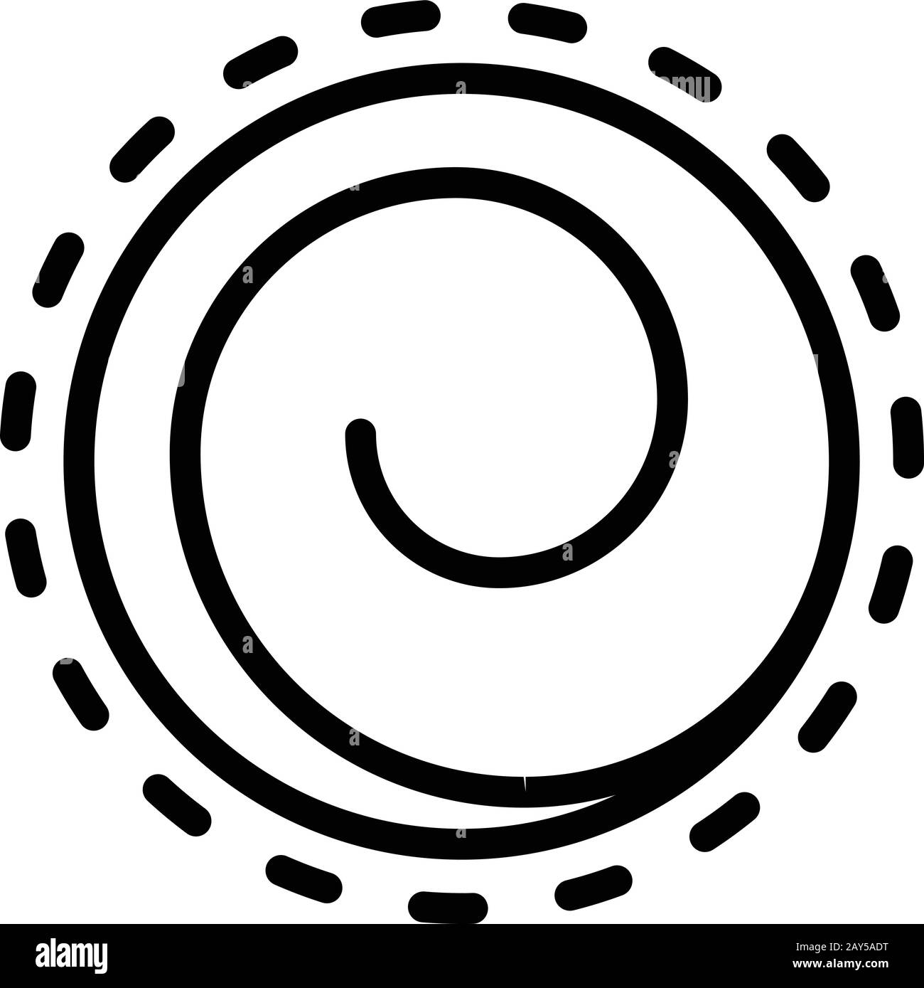 Whorl snail Stock Vector Images - Alamy