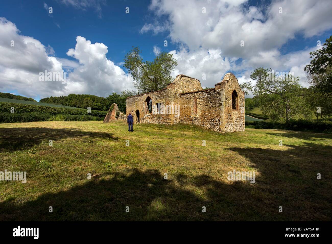St Jame's Church; Bix; Near Henley on Thames; Oxfordshire; UK Stock
