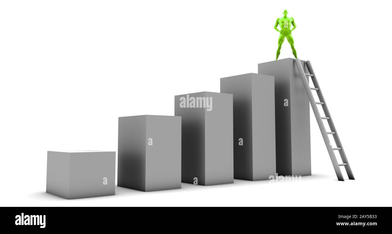 Reaching New Heights Stock Photo - Alamy