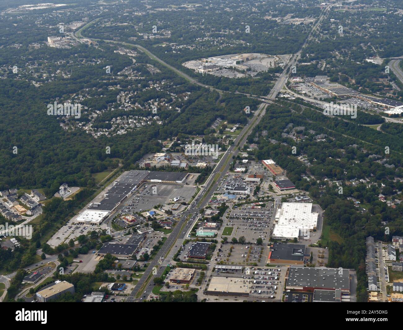 View Buildings In Downtown Baltimore High Resolution Stock Photography