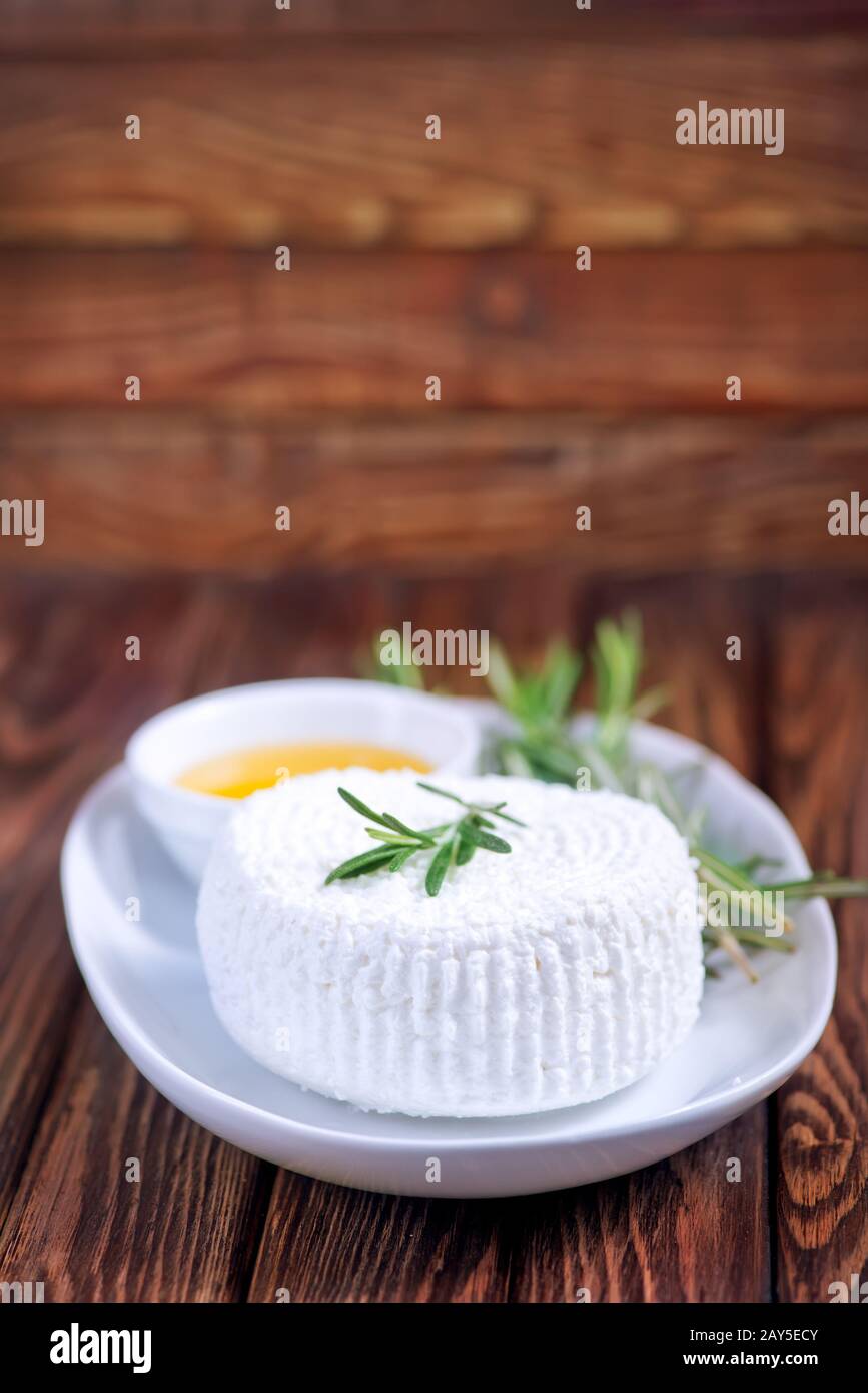 cottage cheese Stock Photo