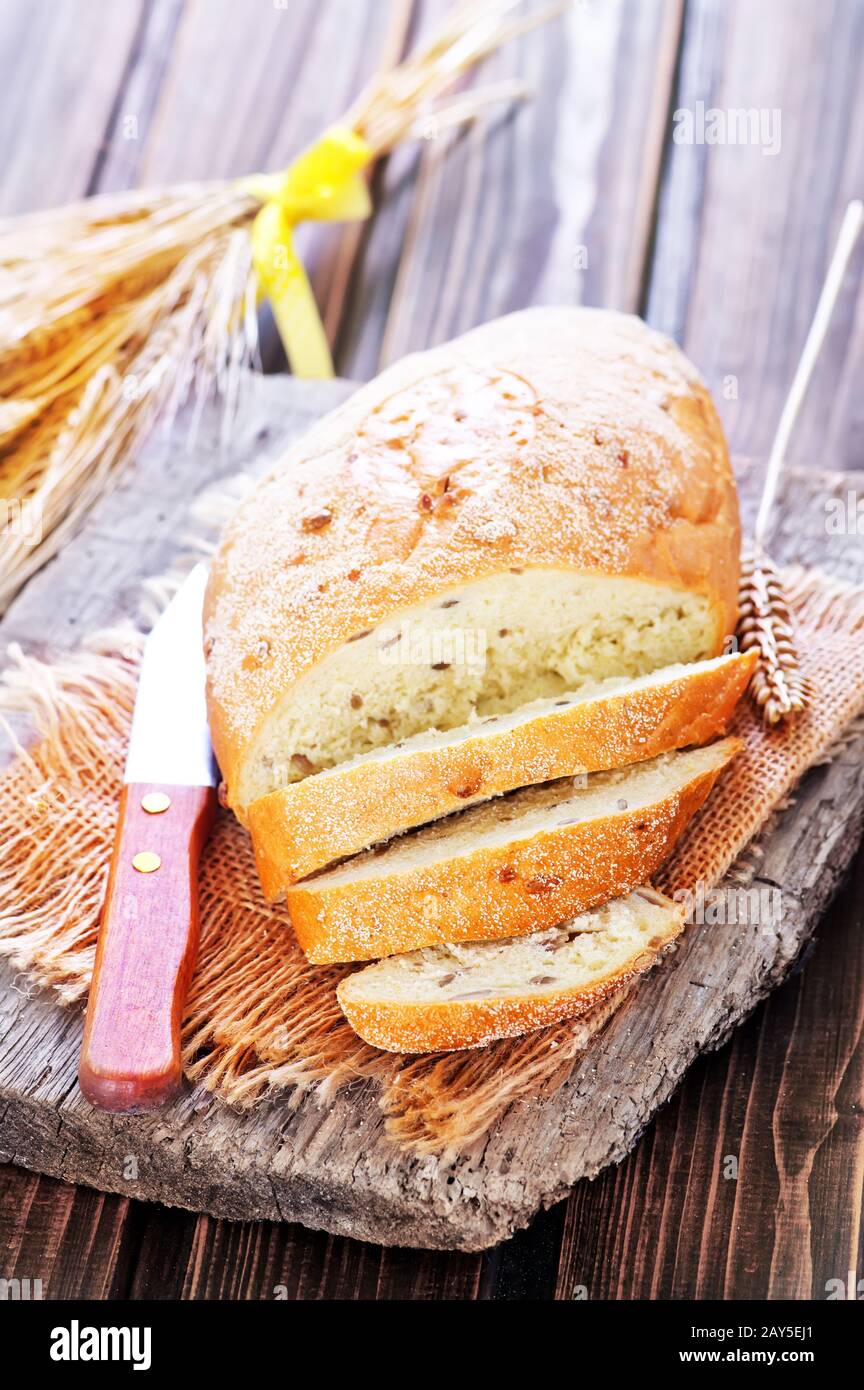 fresh bread Stock Photo