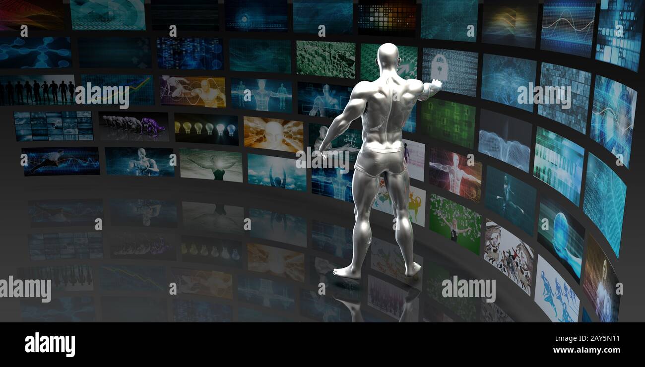 Digital Data Management Stock Photo - Alamy