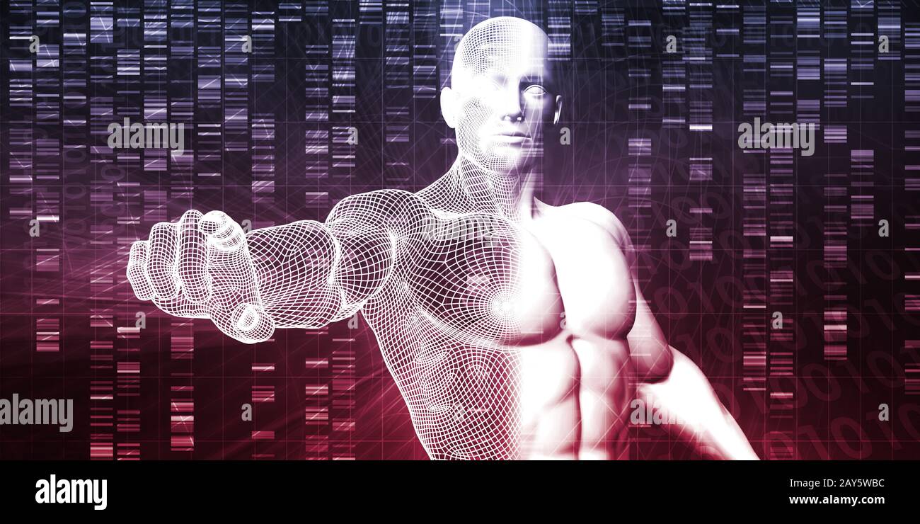 Dna scan hi-res stock photography and images - Alamy