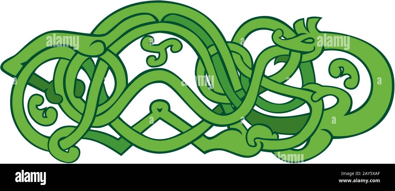 Urnes Snake Extended Stomach Retro Stock Photo - Alamy