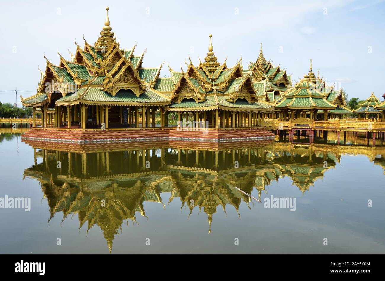 Pavilion of the Enlightened in Ancient city in Bangkok Stock Photo Alamy